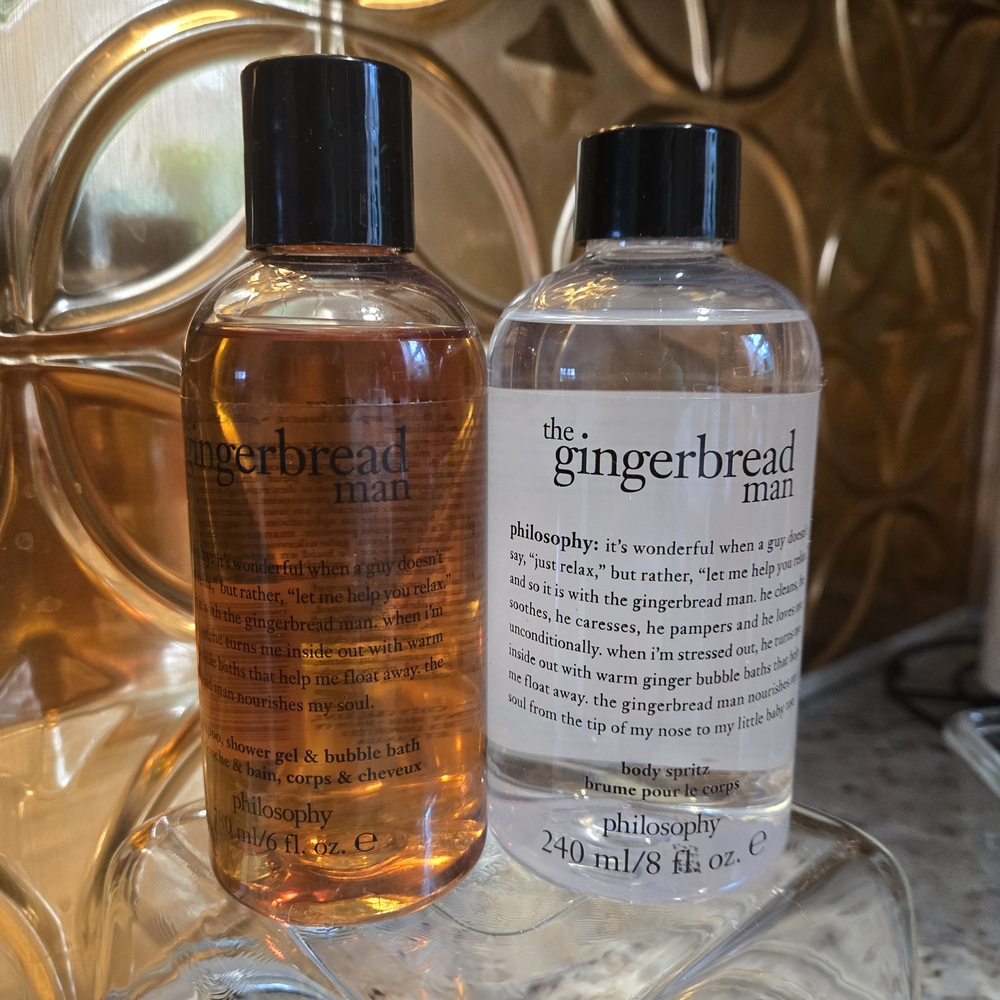 Philosophy Gingerbread Man Body Gel & Spritz Set